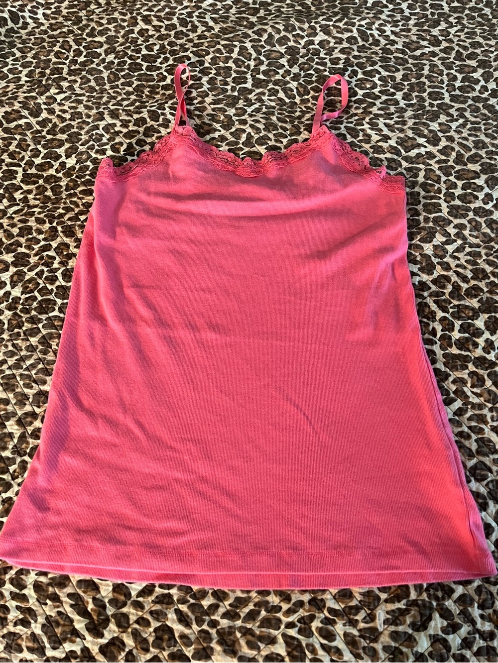 Dots White Lace Trim Camisole - Picture 3 of 11